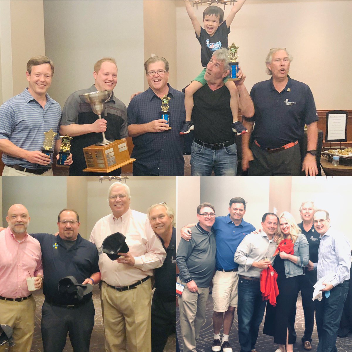 abahealthlaw's tweet photo. The 20th Annual Margarita Cup Golf Tournament was a huge success! ⚖⛳️🏌🏆🍹Congrats to our awesome winners and a big thanks to the @ABAPresident @BobCarlsonLaw, for joining in on the fun!  @CountrymanClay @jaymceniry @ADresevic @alexandrialaw @HCValues @SimeonDCarson #EMI19 https://t.co/0KnVMpTvKn