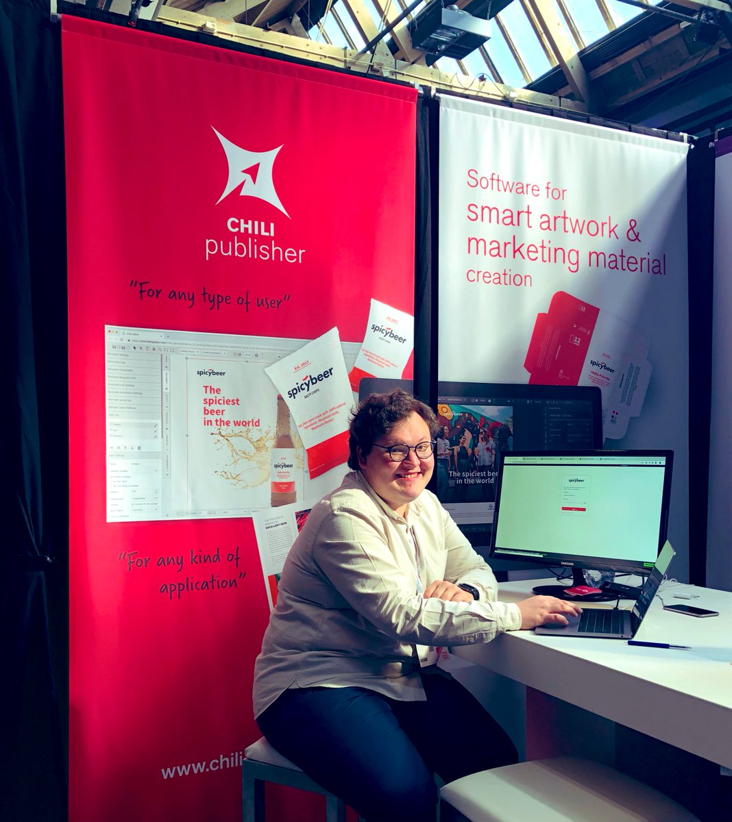 CHILI_publish's tweet photo. Smart templating for easier packaging creation? Come check our illustrator plug-in, get the roundtripping demo with @SSC_EU #NLPackagingEvent https://t.co/nvMrwxAiAl