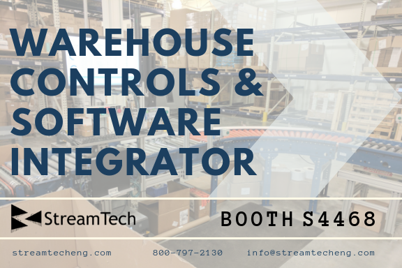 StreamTechEng's tweet image. StreamTech - ProMat 2019 Booth S4468 - eepurl.com/gldd3n