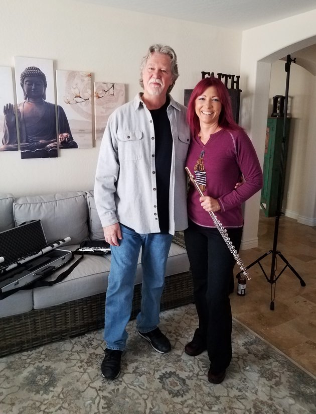 VoyagerTomMoore's tweet photo. Just finished recording, mixing, &amp; mastering new album with @SherryFinzer.  Will keep you posted on release date. https://t.co/tfF6nOSnDx