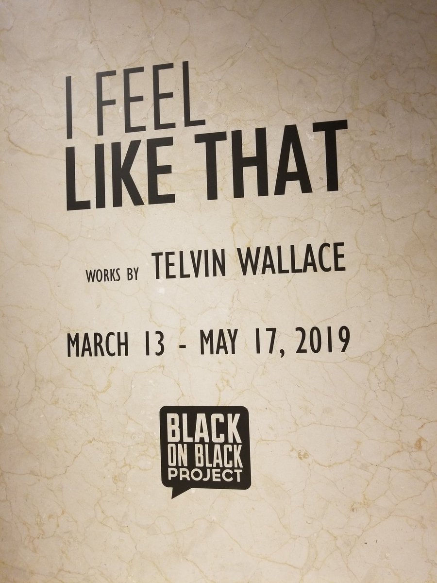 Anna_M_Roman's tweet image. Hello from the Raleigh Municipal Building. Beautiful artwork up from the Black on Black Project. More about the exhibit:  blackonblackproject.com/i-feel-like-th… #ralpol #theblackonblackproject #IFeelLikeTelvin