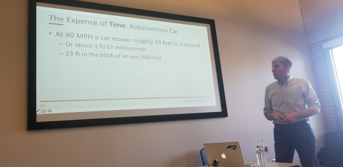 Excited to introduce John Breitenbach from <a href="/rti_software/">Real-Time Innovations (RTI)</a> at the @NCRIoT CLT Lunch and Learn. Great discussion on IIC design patterns and Databus concepts. Thanks RIoT for such great speakers! <a href="/CharlotteIoT/">Charlotte IoT</a> #IIoT