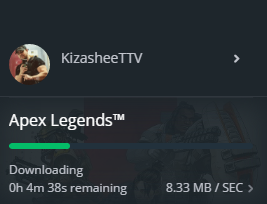 KizaCreates's tweet photo. just sorting stuff and updating @PlayApex so we can stream early for Season 1 &amp; the first ever BATTLE PASS :D 

going live SOON - https://t.co/H9HIKtiNQR https://t.co/BmjhG3tJ8p