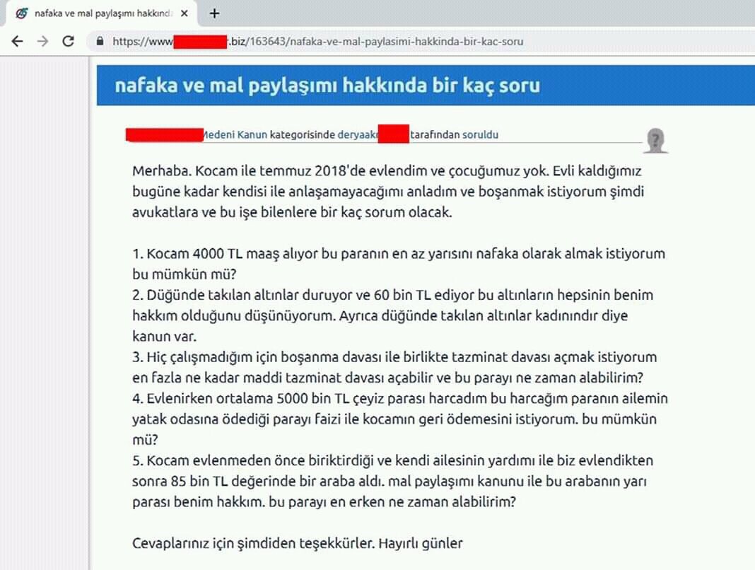 evlilik de tus gibi para tuzağıdır.