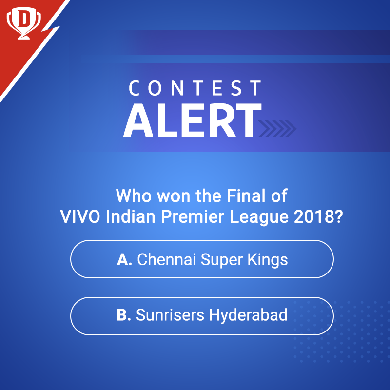 One correct answer, two VIVO Indian Premier League tickets. The comment box is all yours! Will you be the lucky one?

T&amp;C for this contest- bit.ly/IPLTermsandCon…