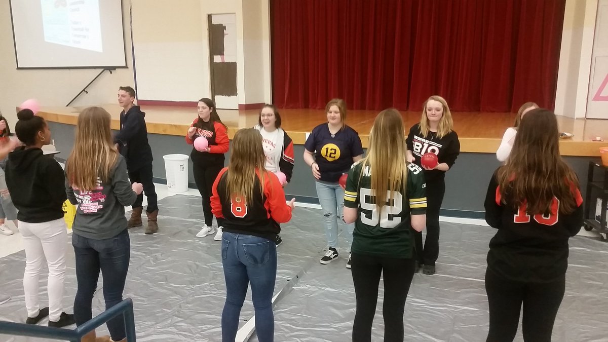 WHS continues celebrating Abilities Awareness week today with a lunchroom balloon toss!
