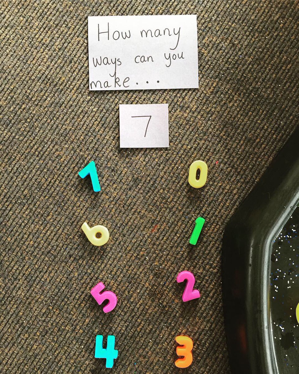 MissNeishCVP's tweet photo. We have been practising how many ways we can make different numbers. We hunt for them in the water 💦 🐤✨
#playbasedlearning #playistheway #numeracy #SEALmaths #primaryteachingscotland #numeracythroughplay #numeracyideas #primary2 #tufftray #tufftrayideas #tufftrayplayideas https://t.co/obX7WM2vHb