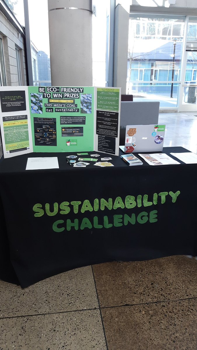 In surrey main until ~1:40! Stop by for some stickers , a magnet, or some info!