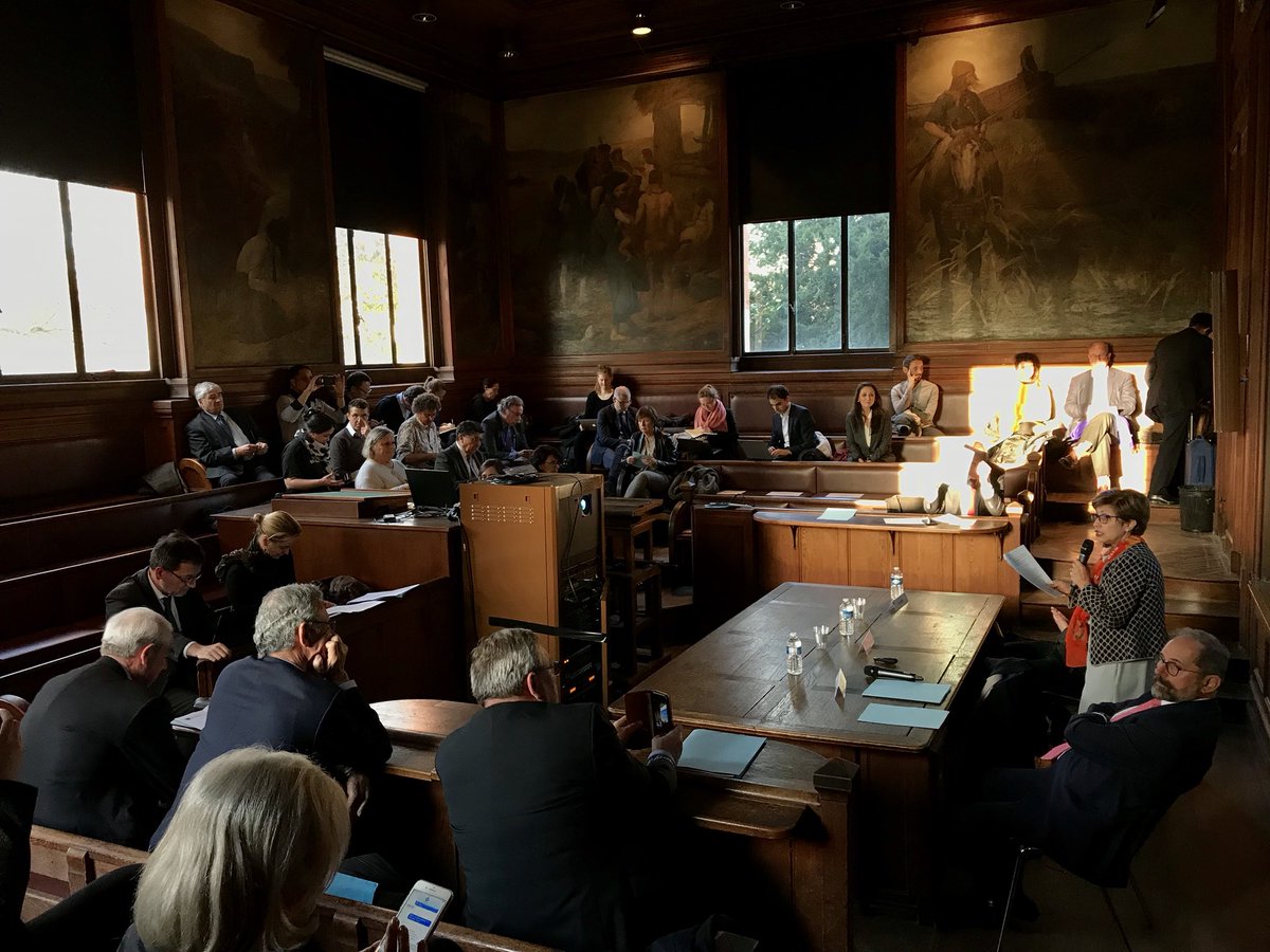 GrandParisMGP's tweet image. Début de l’assemblée plénière du Conseil de développement de @GrandParisMGP, instance consultative composée de 104 membres et présidée par @MekaBrunel #CODEV