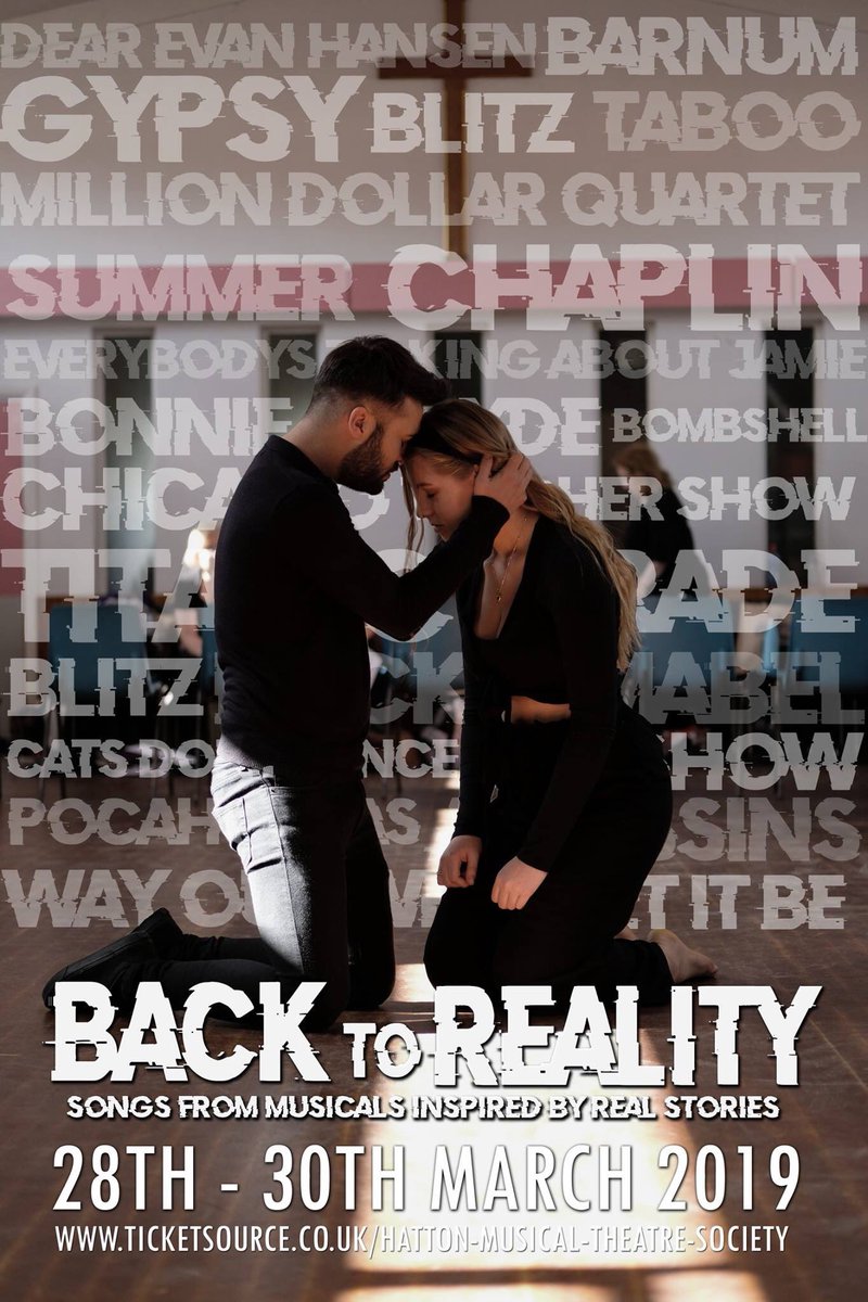 HattonMusical's tweet image. 'Empty As The Sky, Never Knowing Why...'

BOOK YOUR TICKETS NOW!
BOX OFFICE:
Online:
hattonmusicaltheatre.co.uk
ticketsource.co.uk/hatton-musical…
or By Phone: 07591600666