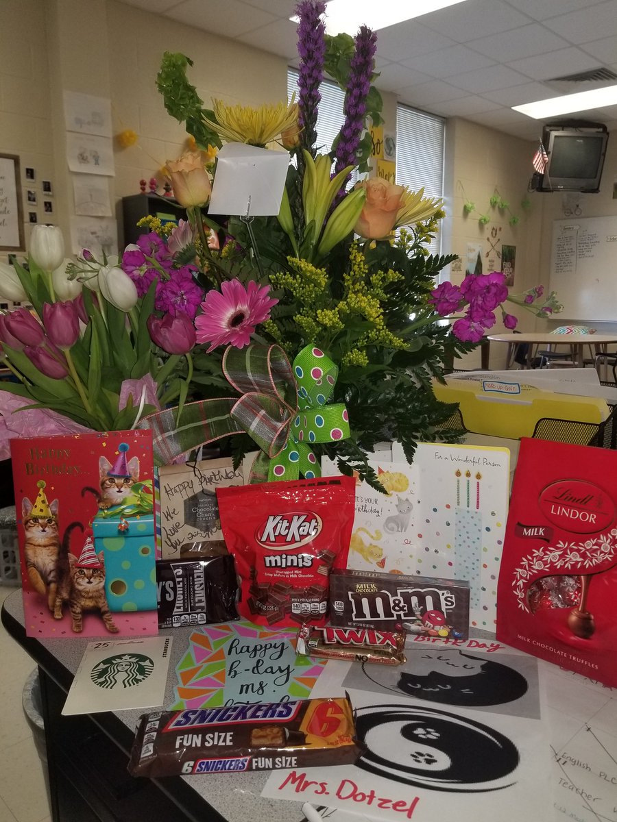 I think my kids have learned 2 things about me 1. I love cats and 2. I love chocolate 😂 Thank you to all the staff and students who made today so special ♡ <a href="/shy_cutway/">Shyan Nicole Cutway</a> @Alyssa55814792 <a href="/lizzie_Horan29/">Liza 🤙🏽</a>