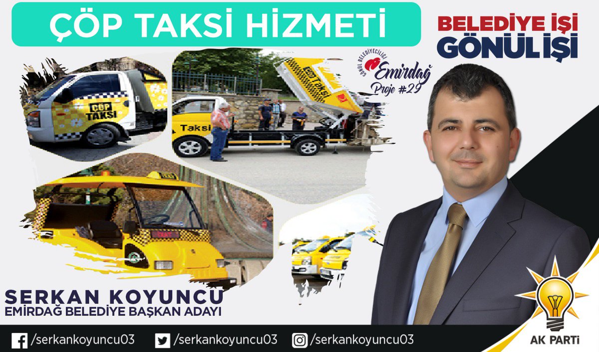 AkgencEmirdag's tweet photo. ÇÖP TAKSİ HİZMETİ
“Çöp Taksi” uygulaması ile trafiğin yoğun ve araç ulaşımının kısıtlı olduğu aniden biriken çöp yığınlarının ve atıkların toplanma hizmeti ilçemizde yapılacaktır.
#ÖnceMilletÖnceMemleket 
#GönülBelediyeciliği @yakupy1225 @IsmailDisicuruk @serkankoyuncu03 https://t.co/KlfSTx4vBZ