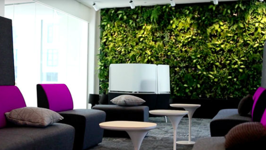 EvanKirstel's tweet photo. #EC19 booth #713 The Habitat #Soundscaping solution transforms the open #office space into a natural experience, bring #nature into the #workplace.🌿Learn more 👉 https://t.co/7URswOu0u7 see how @Plantronics &amp; @Polycom =@PolyCompany  are #BetterTogether 
https://t.co/3aholSyPVp https://t.co/UvP4Uwf1Ig