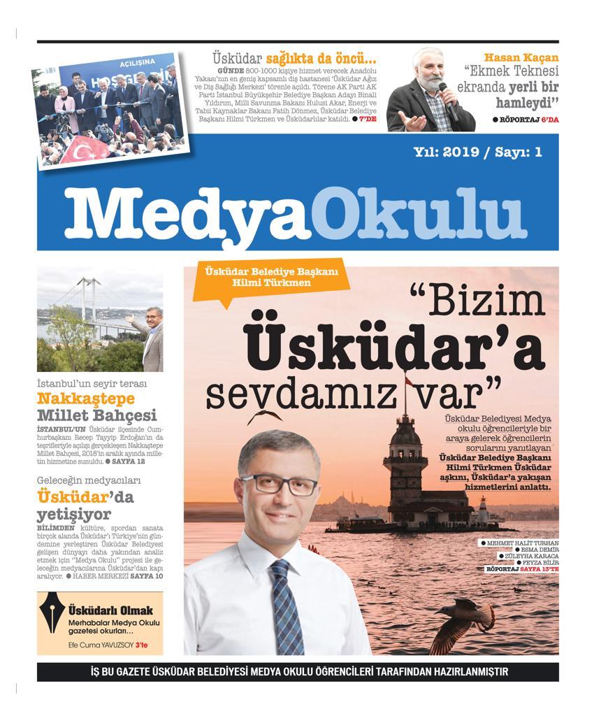 en_markatik's tweet photo. Tebrikler 
#MedyaOkulu
#HilmiTürkmen #ÜsküdarBelediyesi #MedyaOkulu 
Medya Okulu Projesinin Medya Okulu Gazetesi  “Bizim Üsküdar'a Sevdamız var " Manşeti ile Çıktı. 

#ÜsküdarınGazetesi #ÜsküdarGazetesi https://t.co/cYTxEqSmQK