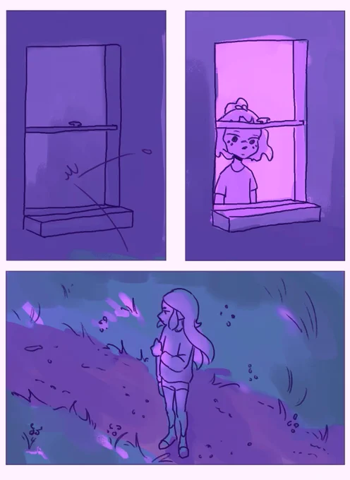 very scribbly oc comic ?‍♀️ 
