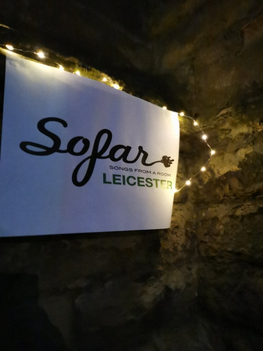 The shows about to start and we're excited! #leicester #sofarsounds #secretshow #music