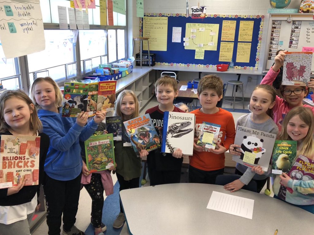 MrsEmilyCorsaut's tweet photo. Our most recent book recommendations that you’ve got to READ immediately! Wow!! 📚 #TweetAboutBooks #PopularReads #Read #MarchIsReadingMonth #SecondGrade https://t.co/uLCHSCYLFW