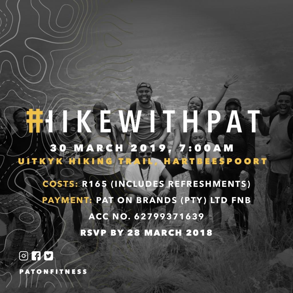 PatOnBrands's tweet photo. You always plan to go on hikes with your friends but your plans always fall through. Why don’t you #HikeWithPat? https://t.co/GgN7dMCAvo