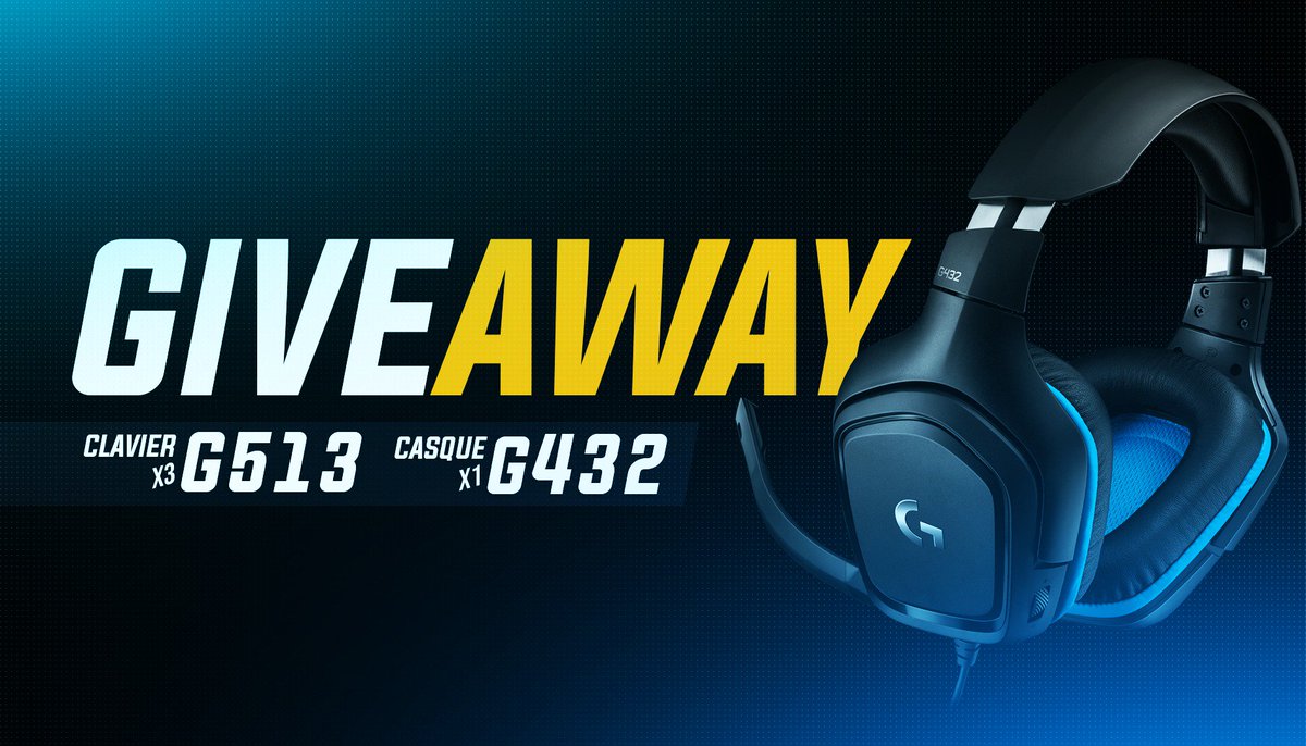 CarlJrtm's tweet photo. Logitech m'a envoyé du stuff à donner ! 😍 Je vous fais donc gagner ceci:

-3x Clavier AZERTY G513
-1x Headset G432

Pour participer, RT + Follow @LogitechGFrance 
TAS le 26 mars. Bonne chance à tous! https://t.co/JXXNP0ZtsZ