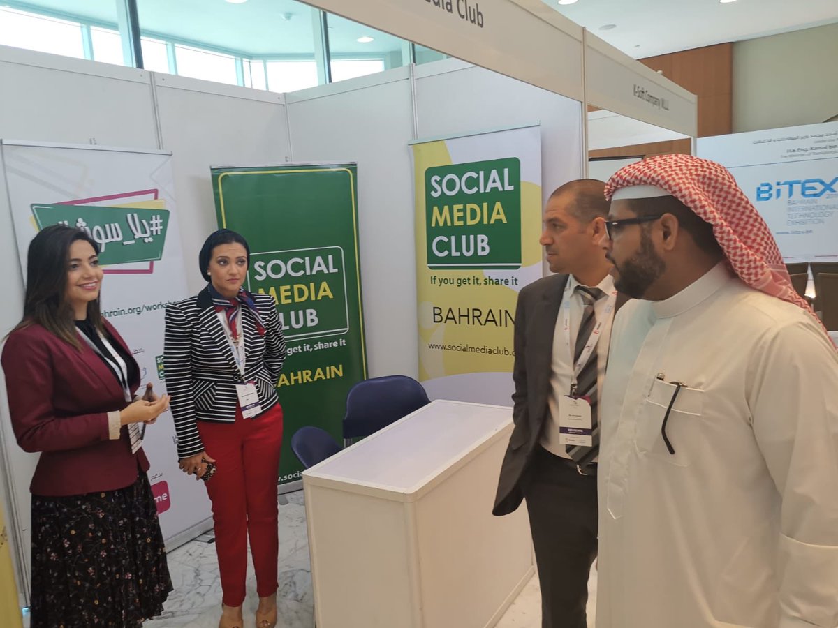 hkhateeb_9's tweet photo. Meet @smcbahrain experts  @meetictbahrain  @bitexbahrain and learn more about #SMCBH #SMCBAHRAIN #socialmedia #IfYouGetItShareIt #SMCLUB initiatives in #Bahrain.

#meetict #technology #bahrain  #digitaltransformation #bitexbahrain #bitex2019  #meetict2019 https://t.co/PE0YYvxIOy