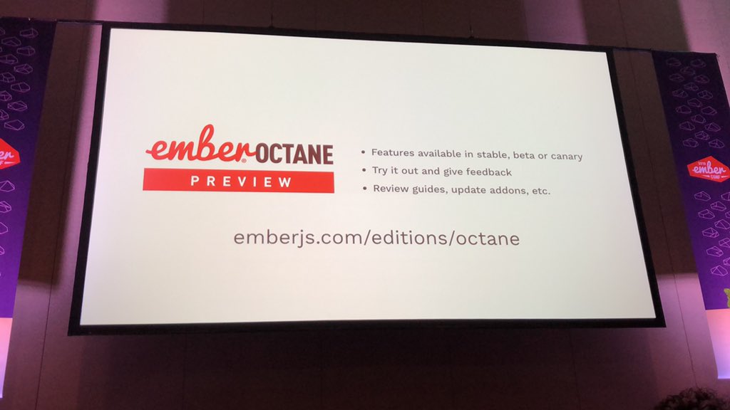 You can use the Octane preview today!!! #EmberConf