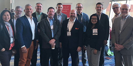 LeoADaly's tweet photo. Our healthcare team is experiencing the #ASHEPDC conference at the Phoenix Convention Center with some great colleagues from around the country! #healthcaredesign https://t.co/l6EEdkXjPR