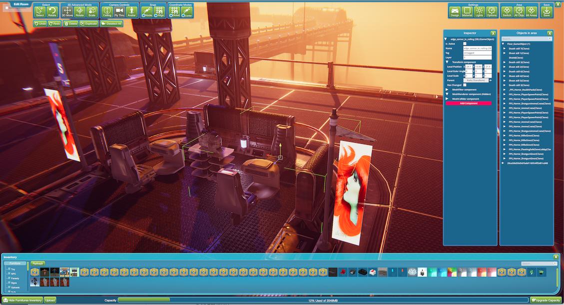 sinewavespace's tweet photo. Excited to launch as an official @unity3d Asset Store Partner with our virtual world SDK, an all-in-one platform that brings the entire multiplayer game development process into a shared virtual world with a real economy -- download for free here: https://t.co/Q7agjnzu34 https://t.co/VQgGZsIydU
