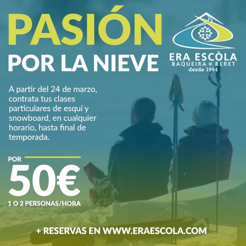 eraescola's tweet photo. ¿Quieres aprender esquí o snowboard? Este es tu momento #siguenoslapista https://t.co/4YzbN2mfqf https://t.co/oBu5K6cIR7