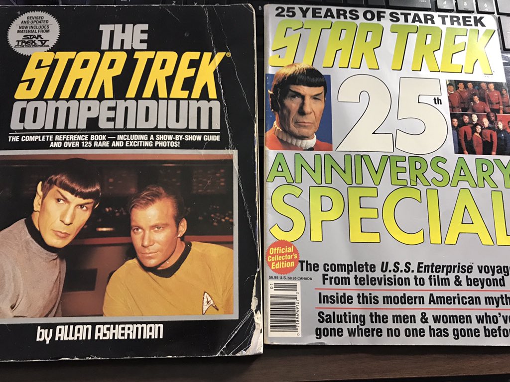 1701Derailed's tweet photo. @TrekGeeks @TrekGeekBill @TrekGeekDan Dug out some old friends in honor of last week’s episode #TrekTuesday https://t.co/XTeAH3jB16