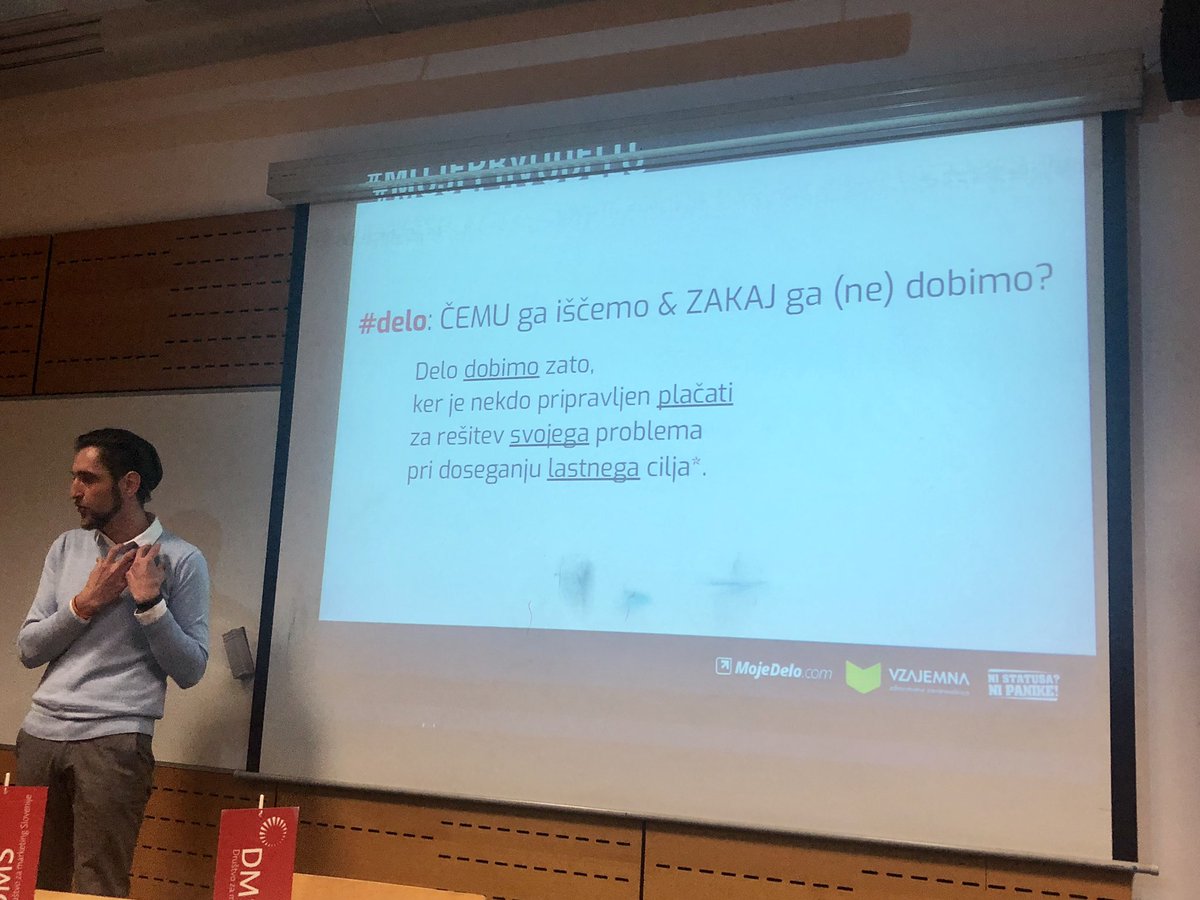 MojeDelo's tweet photo. “Kako nastane delovno mesto?” Odgovor vas čaka na delavnici #MojePrvoDelo @SSDMS https://t.co/oTS9ceGLdS