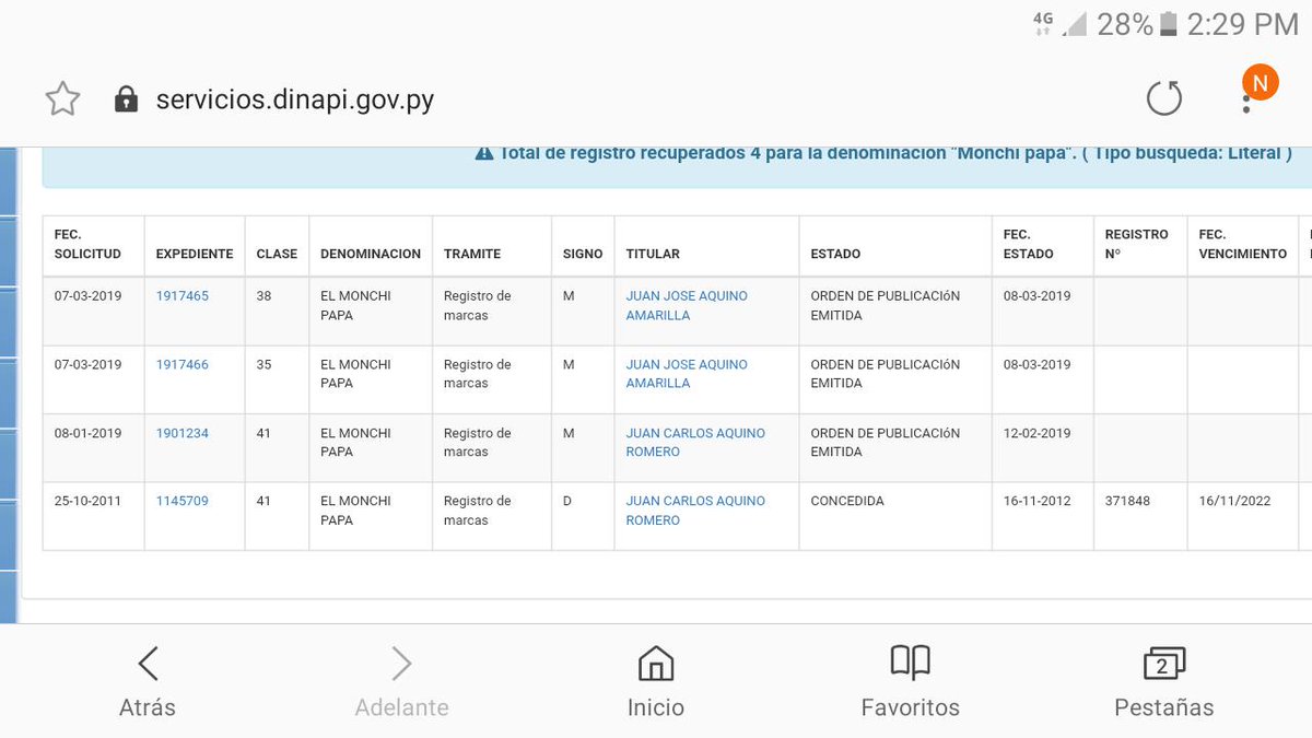 RadioHitPy's tweet photo. @dahianabresa si bien existe registro de marca, el registro se realizo sobre la denominacion, el logo ahora esta en solicitud, pero mientras no tenga título,  no puede demandar apropiación del logo https://t.co/WHShKbolCl