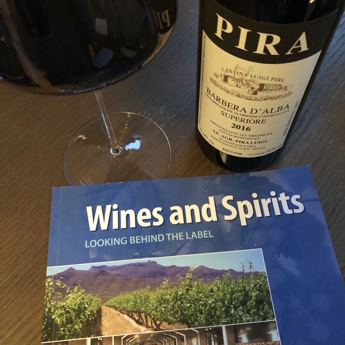 What better way to study for the WSET level 2 than with a glass of Barbera? 

🍷🍷

#Pira #Barbera #Langhe #Piemonte #Barolo #WineLover #WineEnthusiast #Serralunga #WSET #WineExam #Superiore #PassionForWine #WineNerd #WinesOfInsta #Winestagram