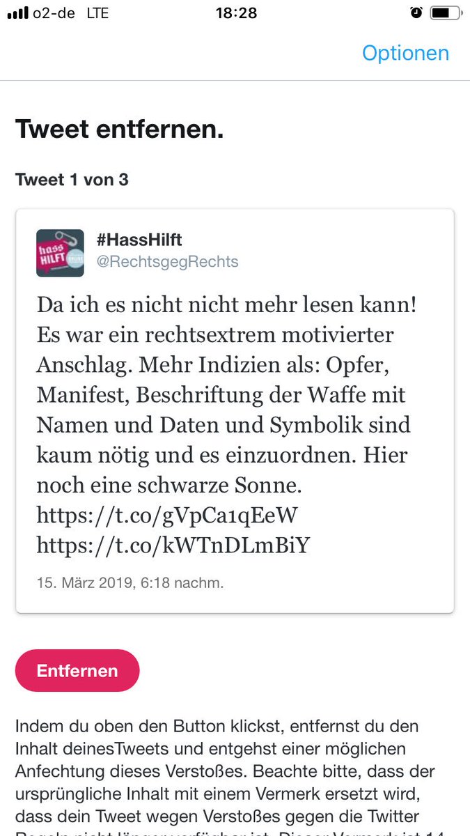 RechtsgegRechts's tweet photo. Hey @TwitterDE, könnt ihr einen nachvollziehbaren Grund für die Sperre benennen? Oder macht ihr euch - bewusst oder unbewusst- mit Meldenazis gemein, die die Fakten verschieben wollen? https://t.co/Dfnfuv4iWc
