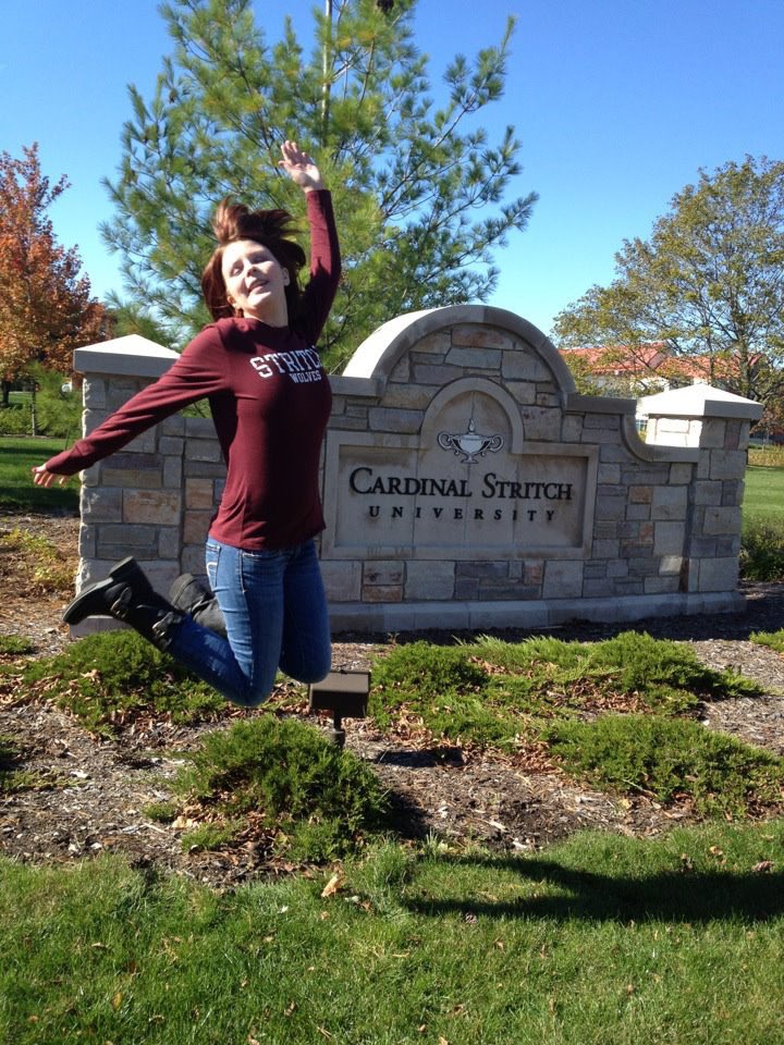 honigbiene91's tweet photo. #csubbb203_Spr19  Jumping into spring, repping Stritch all day! https://t.co/tRmulQxjB1