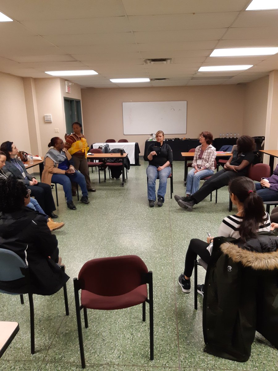 Day 2!! and oh what a day it was. Thank you to <a href="/UniforTheUnion/">Unifor</a> again for your support. Thank you Margaret, Kathy, Jaime, Elizabeth and Jackie for your insight. We all #enjoyed it <a href="/WESTofWindsor/">WEST Inc. of Windsor</a>.  #NewcomerWomeninSkillsTrade #unifor #BalanceforBetter 👷‍♀️👩‍🏭👩‍🔧