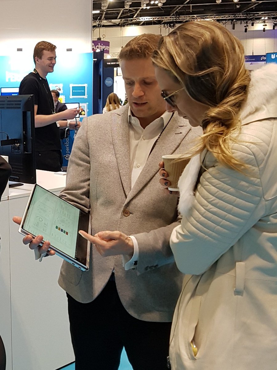 10xPsychology's tweet photo. It has been a busy day at our @UNLEASHgroup booth 618. Many great discussions about #HR and #innovation. Can't wait to meet more of the #FutureofWork community tomorrow! #10xpsychology #UNLEASH19 #HRTech https://t.co/QmU7xOM5h9