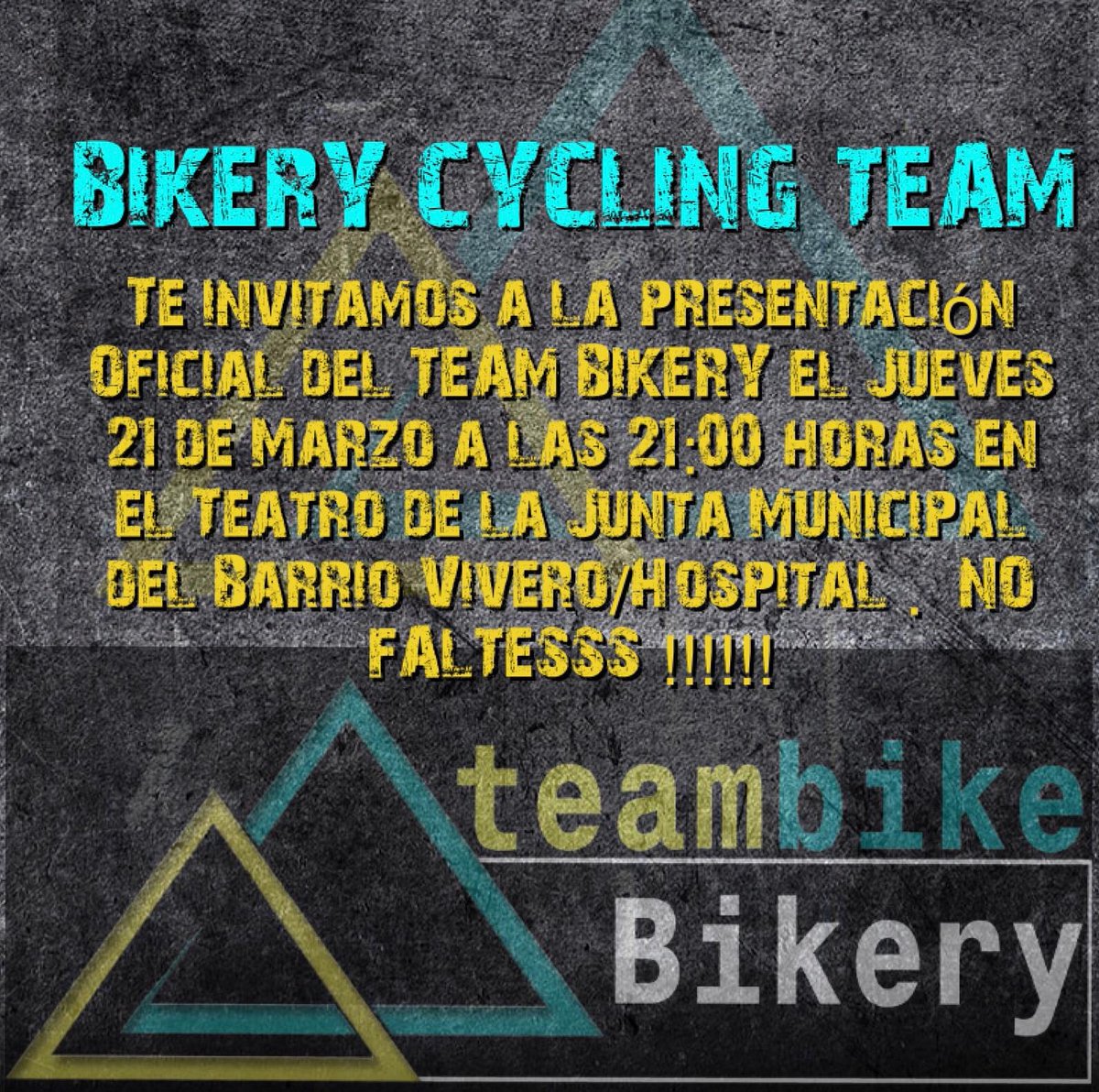 CicliFem's tweet photo. Presentación de Team Bikery - Sporting Pursuits.
#Bikery #SportingPursuits #Luacenter #Denpros #AluminiosVegafer #AyuntamientoDeFuenlabrada #ConcejalíaDeportesFuenlabrada
#FederaciónMadrileñaCiclismo
#RFEC
#OndaFuenlabrada #ComunidadDeMadrid #CiclismoFemenino #GoFuenlaGo https://t.co/zZ73L0qFr2