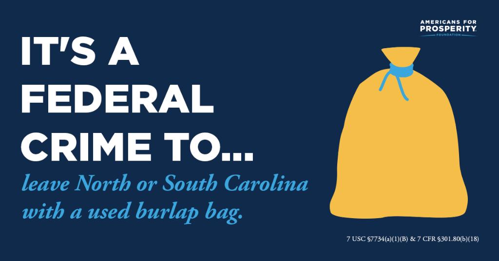 AFPF_SC's tweet image. America has an overcriminalization problem and it’s no coincidence that nearly 2.2 million people are currently incarcerated. It’s time to start exploring the dangers of excessive criminal laws.
