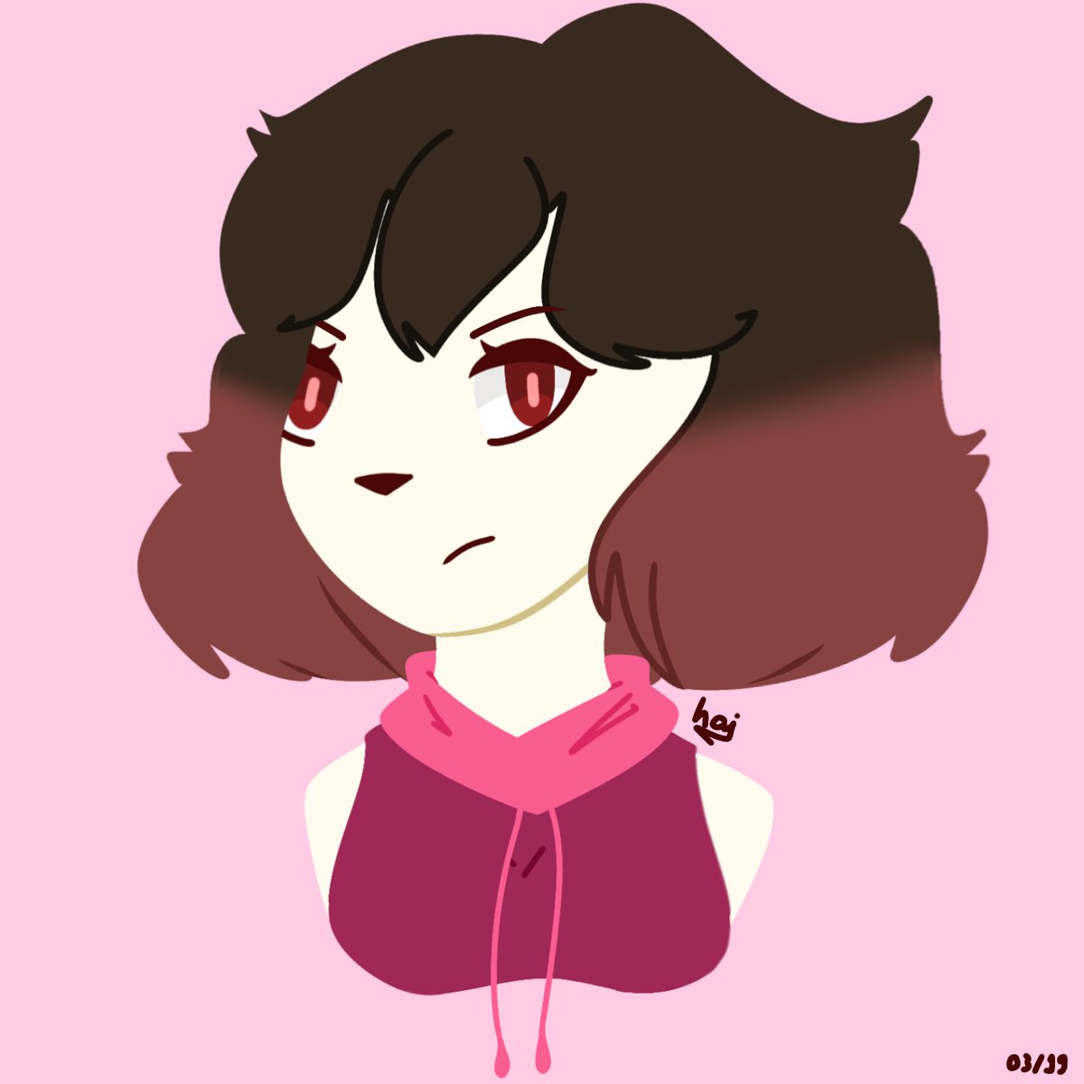 Hailu42's tweet photo. 1/2 to Maikttle
Her name is Natsuki 🌸

#artwork #art #illustration #Illustrator #illustrations #IllustratorDraw #originalcharacters https://t.co/5CK0o6hLw7