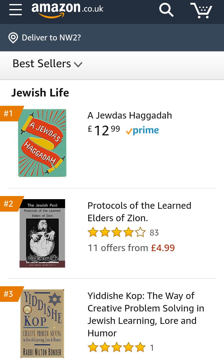 jewdas's tweet photo. We are officially outselling The Protocols of The Elders of Zion!

We're kvelling 💪 https://t.co/WaF2SEvfMa