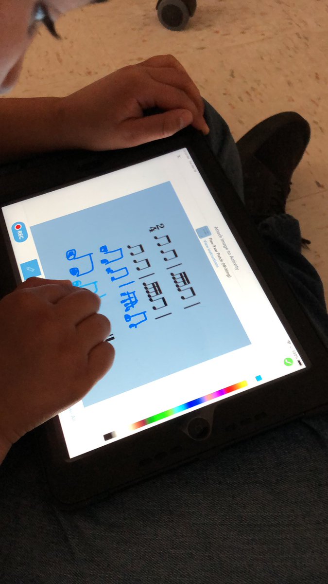 MusicBBV's tweet photo. 2nd grade Ss writing Paw Paw Patch in #seesaw #kodalytoday #AmarilloISD #MusicEducation https://t.co/awImFiFSUV