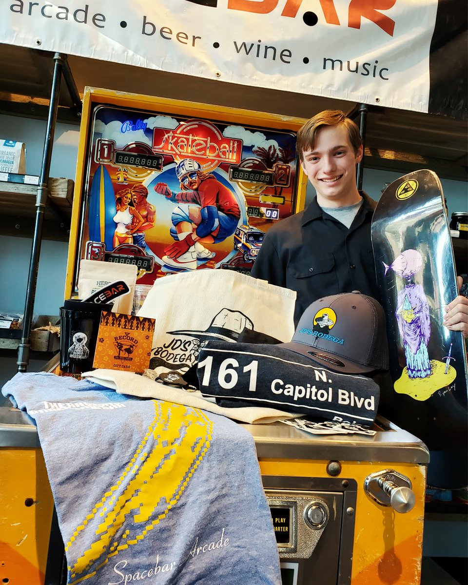 Congratulations To Our Third Weekly Winner Kaine Henson!!!
Who Will Be Our Grand Prize Winner!?!
Come Into JD's Bodega to PLAY * ENTER &amp; WIN BIG!! #jdsbodega #spacebar