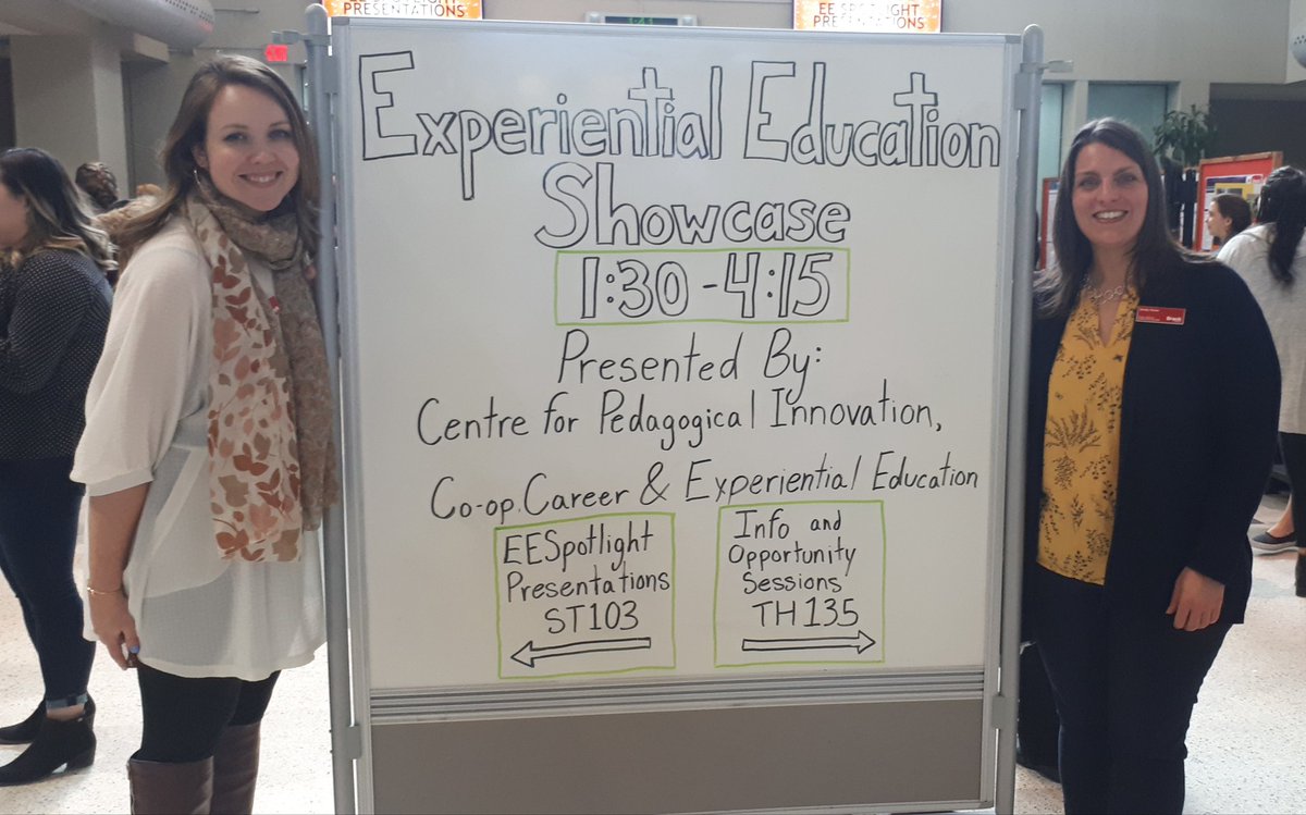 AndrewBassCDP's tweet image. The Experiential Education Showcase in Market Hall is a go.  Come and see some of the innovative course-based activities taking place @BrockUniversity #WILWeek + #coopweek #MyExperienceMyJourney