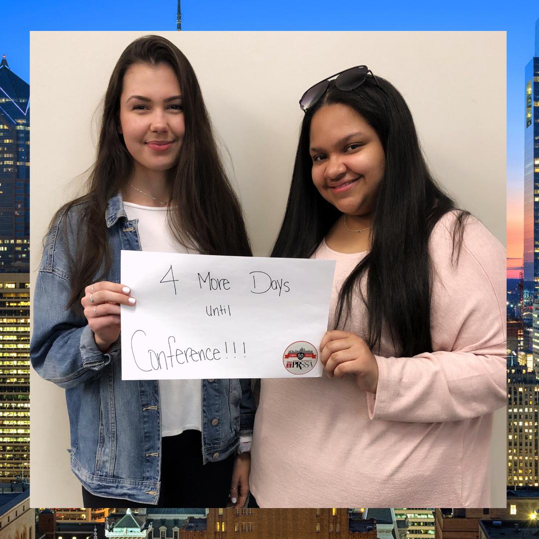 TemplePRSSADC's tweet photo. Just 4 more days until conference!! We can't wait for you all to join us in Philly! #PRoPhilly #PRSSARC https://t.co/9SyM8pwLid