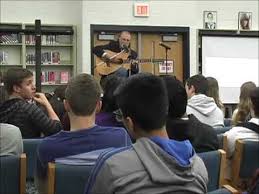 NVwritersweek's tweet photo. Mark Sotira visits Neuqua Valley today @#NVWW. Thanks to @ipef204 for helping us bring these writers and performers to our young authors! https://t.co/Hpn5njlZFp
