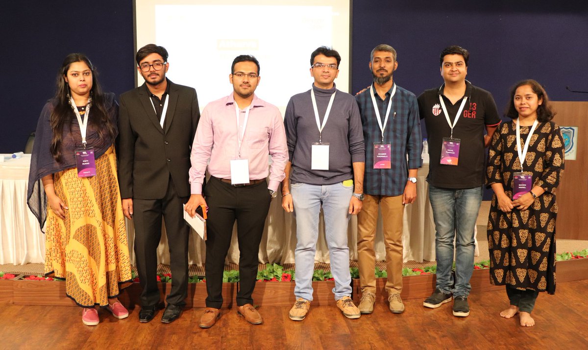 krazyykrunal's tweet image. All Awesome people in one place 🤩 #AtharvaHackathon2019 
Thanks for being a part &amp;amp; making this event a hit 🙌