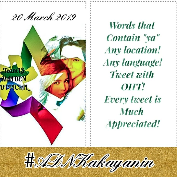 Geym3 👇Mayan!😀🙇‍♀️😇
💖
#ALDUBForAlways 
#ADNKakayanin 
<a href="/bffmaine15/">AIDA DE JESUS ᴬᴰᴺ</a> 
<a href="/grabesila/">🌺💃DiwatangGala ᴬᴰᴺ 💃🌺</a> 
@aldubeth02 
<a href="/EllizaRozz_02/">Elliza Rozz🧚‍♀️</a> 
<a href="/MaElenaNieto/">Candy Candy</a> 
<a href="/elaineRequina2x/">@SisElaine❤</a> 
<a href="/ALDUB_EBLive/">ADN EB Live Stream</a> 
<a href="/lizieabella/">OT7MyHappy💊</a> 
<a href="/MarleneSalsona/">🍓strawberryᴬᴰᴺ🍓™</a> 
@carl05290 
<a href="/schutty14/">🍏Schuttyᴬᴰᴺ🍏</a> 
<a href="/lelenperalta911/">🍍MVSP 😁 ITS NICE TO BE HAPPY 🍍</a> 
<a href="/yvonnee2210/">🍇yvonnee serey🍇</a> 
<a href="/tatakulz/">Janette72</a> 
<a href="/cpjayloni/">Simply CEZ</a>