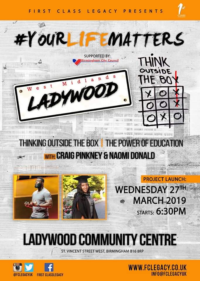 Ms_SThompson's tweet image. Please share with the Young people of #Ladywood. This will be fantastic. #YLMLive