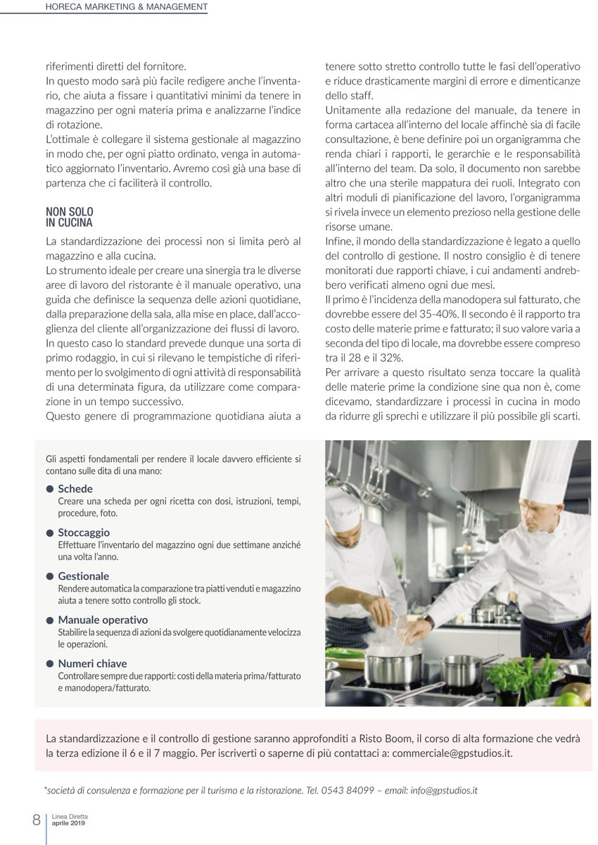 gpstudiosforli's tweet photo. La #standardizzazione dei #processi è fondamentale per alzare il livello di #qualità e la resa del #servizio. Ma cosa significa #standardizzare? Lo spiega bene il nostro @GiacomoPini in un articolo uscito su Linea Diretta. Buona lettura!😉 #gpstudios https://t.co/hmivbx7hBX