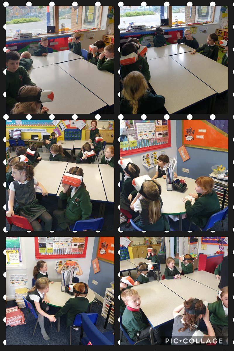 ygg_aberdar's tweet photo. Dosbarth Rapsgaliwn wedi mwynhau mynd ar daith i'r gofod trwy @ClassVR. Pupils in dosbarth Rapsgaliwn enjoyed their visit to space today @ClassVR #CurriculumforWales #sbardun https://t.co/x3JCvL6RB8